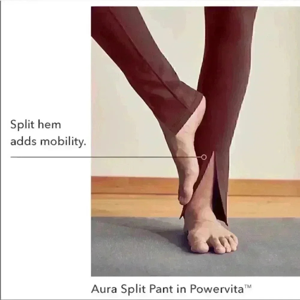 ATHLETA Aura Split Pant in Powervita - EUC - Sz M - Picture 11 of 12